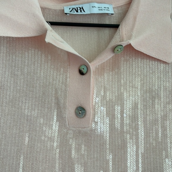 Zara sequined sweater dress - Picture 3 of 5